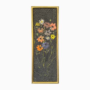 French Artist, Floral Still Life, 1965, Oil on Canvas