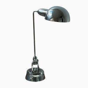 Lampada da scrivania vintage 600 in metallo cromato attribuita a Charlotte Perriand per Jumo, 1935