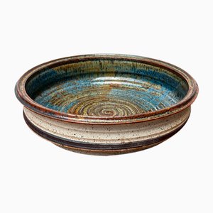Mid-Century Large Danish Studio Pottery Bowl attributed to Erik Askholm, 1960s