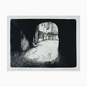 Zdzislaw Wiatr, 14 Przedborska Street, Etching on Paper, 2009