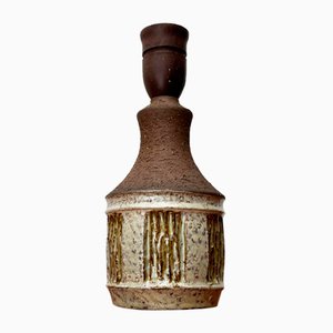 Dänische Mid-Century Studio Tischlampe aus Keramik von Borge Christoffersen für Chris Haslev Jeti, 1960er