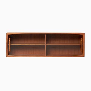 Vintage Danish Wall Cabinet in Teak from Dyrlund, 1986
