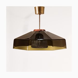 Pendant by Carl Fagerlund for Orrefors, 1960s