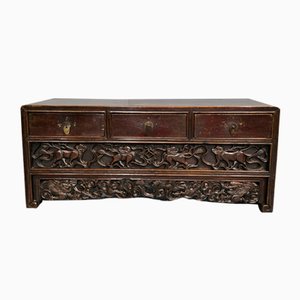Niedrige Chinesische Kommode, 1880