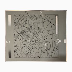 Yoshio Murakami, Oil, Graffiti and Stencil on Canvas, 1970