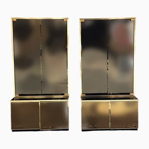 Vitrines attribuées à Renato Zevi, 1970s, Set de 2