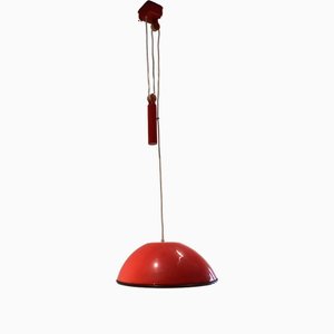 Lampada a sospensione vintage di Fratelli Castiglioni per Flos, anni '60
