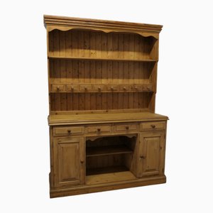 Vintage Farmhouse Country Kitchen Pine Dresser, 1950s