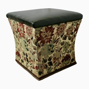 Regency Curved Upholstered Ottoman