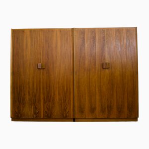 Mid-Century Walnut Wardrobe from Gordon Russell, 1950s
