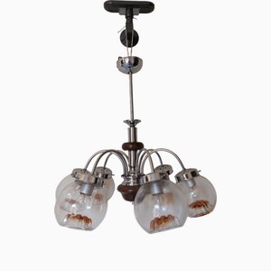 Mid-Century Murano Pendant Lamp from AV Mazzega, 1960