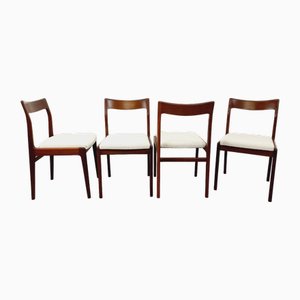 Vintage Scandinavian Teak Chairs, 1960s, Set of 6