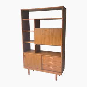 Libreria Mid-Century moderna di Schrieber, anni '60