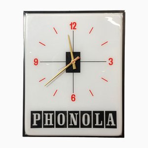 Cartel luminoso de Phonola vintage, Italia, 1960