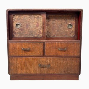 Mueble de almacenamiento japonés, década de 1890