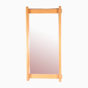 Grand Miroir Vintage en Bois