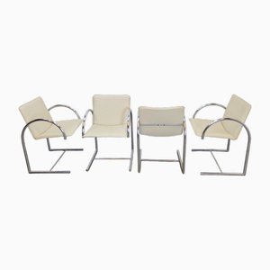 Chaises Cirkel Vintage en Cuir par Karel Boonzaaijer & Pierre Mazairac pour Metaform, 1980s, Set de 4