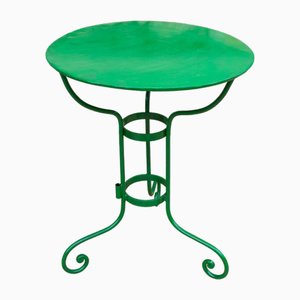 Mesa de jardín francesa de hierro. 1940