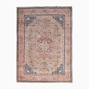 Tapis Vintage Fait Main en Laine