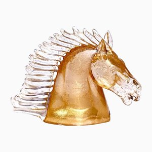 Pferdekopf aus Muranoglas von YourMurano