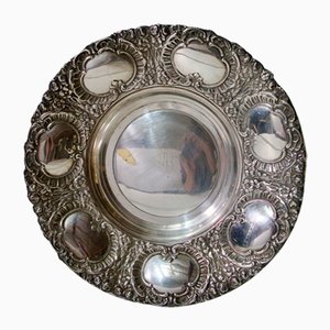 Plateau à Fruits Plaqué Argent, 20ème Siècle d'Orbisa MTL, 1970s
