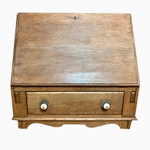 19th Century Oak Writing Slope
