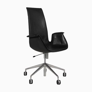 Sedia da ufficio di Preben Fabricius & Jørgen Kastholm per Walter Knoll