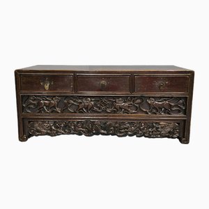 Chinese Low Chest of Drawers