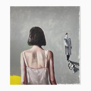 Kaspars Perskis, Remains of the Day, Oil on Canvas, 2023