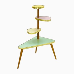 Minimalistischer Mid-Century Pflanzenständer, Deutschland, 1950er
