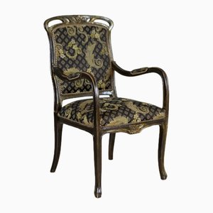20th Century Art Nouveau Oak Armchair