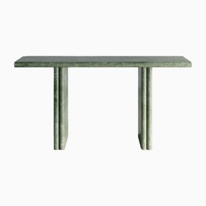 Jacques Pine Green Console Table in Birds Eye Maple by Fred & Juul