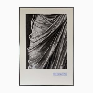 Jan Bauer, Glyptothek 16, 2023, Watercolor & Charcoal