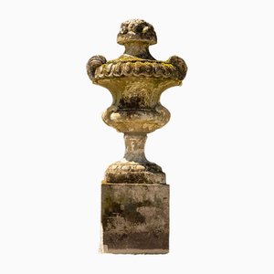 Urne de Jardin Baroque en Grès, 1770s