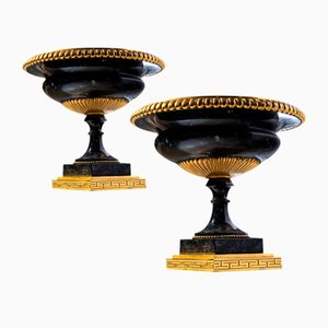 Russische Tazzas, 19. Jh., 2er Set