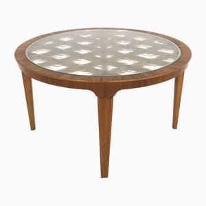 Table Basse en Noyer par Niels Enström pour Ferdinand Lundquist & Co., Suède, 1940