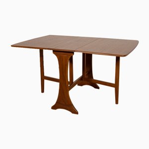 Mesa de comedor extensible Mid-Century de teca de G-Plan, años 60