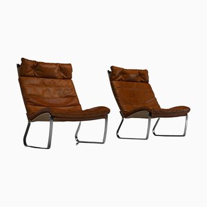Set of JK720 Lounge Chairs by Jorgen Kastholm, 1970