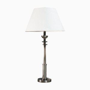 Lámpara de mesa vintage plateada de Ralph Lauren, 2015