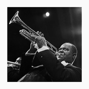 Tassilo Leher, Louis Armstrong, Berlin, 1965, Photographie