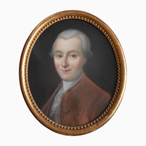 Louis XVI Portrait of a Man, Late 18th Century, Pastel