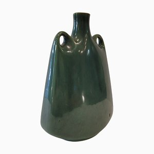 Handgefertigte Grüne Bio Vase, Frankreich, 1970er