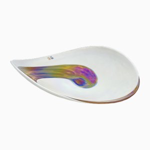 Plato de diseñador de cristal de Murano hecho a mano de YourMurano