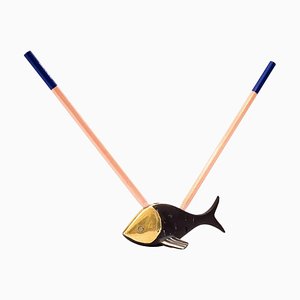 Fish Multiple Pen Holder by Walter Bosse, 1950