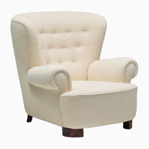 Silla Mid-Century al estilo de Flemming Lassen, años 60