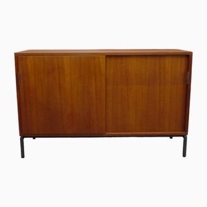 Teak Office Cabinet by Herbert Hirche for Holzäpfel, 1960s