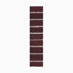 Turkish Striped Kilim Runner Rug