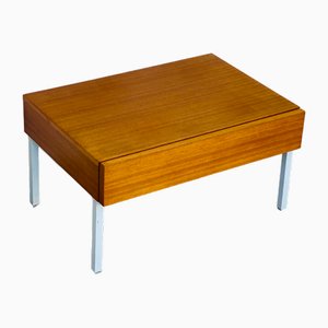 Vintage Scandinavian Teak Bedside Table, 1960