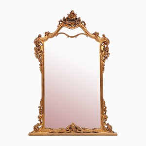 20th Century Louis Xv Style Console Mirror, France, 1970s