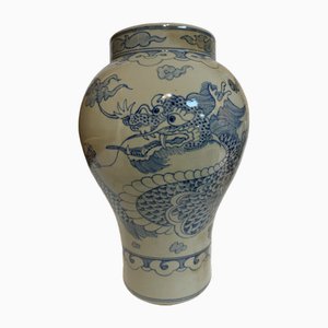 Large Dragon Vase, South Korea, 1970s